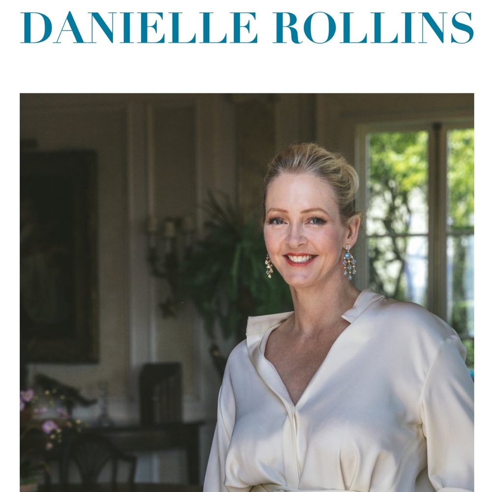 🌿 Danielle Rollins Dot Tunic in 4-ply Silk
